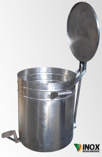 Lixeira- com - tampa 01 - InoxRiograndense